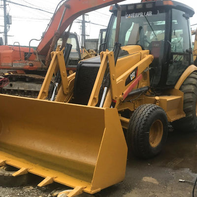 品質  Heavy Duty Used Backhoe Loader Caterpillar 430F 70KW 工場