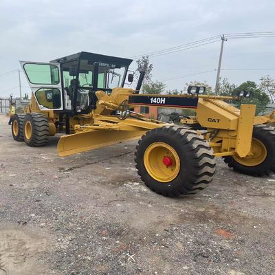品質  Used Motor Grader CAT 140H Seondhand Caterpillar 140H Road Equipment 工場
