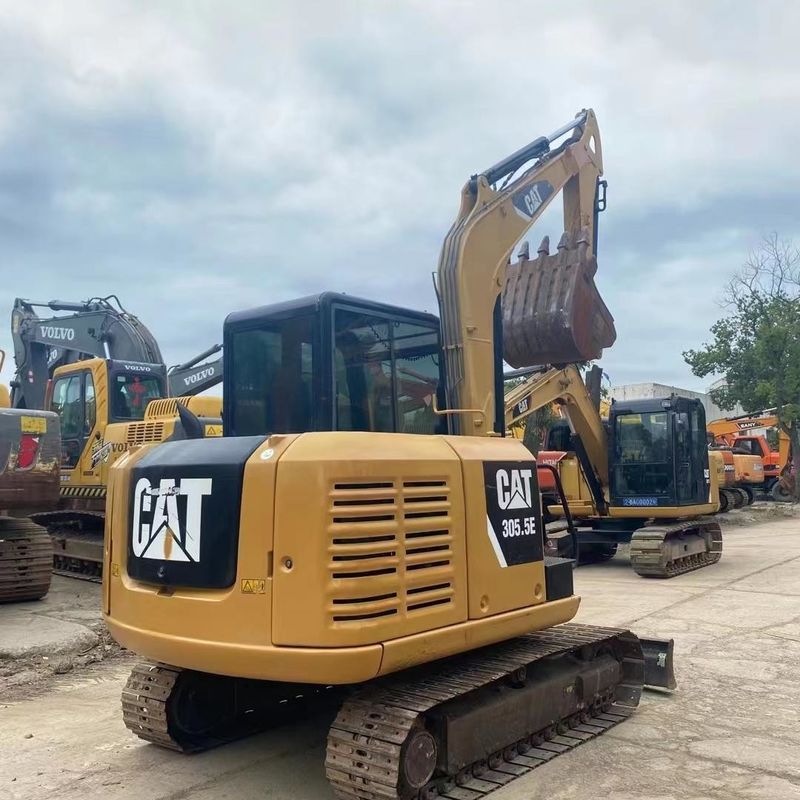 中古キャタピラー掘削機 CAT305.5E 5トン小型型ミニクローラー掘削機