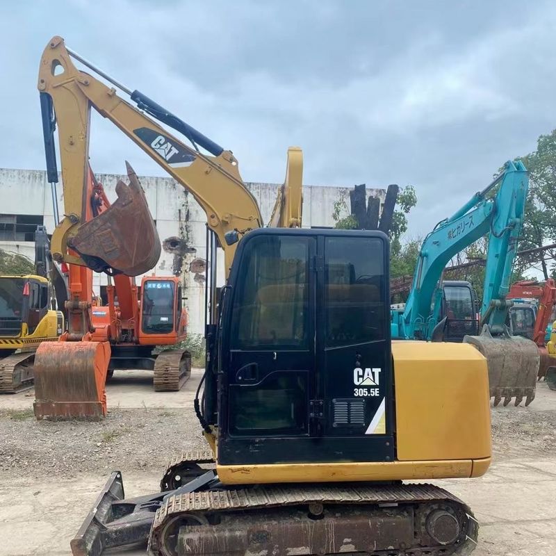 中古キャタピラー掘削機 CAT305.5E 5トン小型型ミニクローラー掘削機
