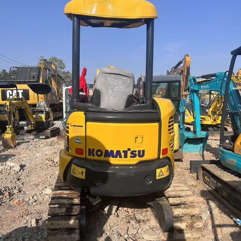 中古のコマツー掘削機 PC35 中古 3.5トン小型型ミニクローラー掘削機