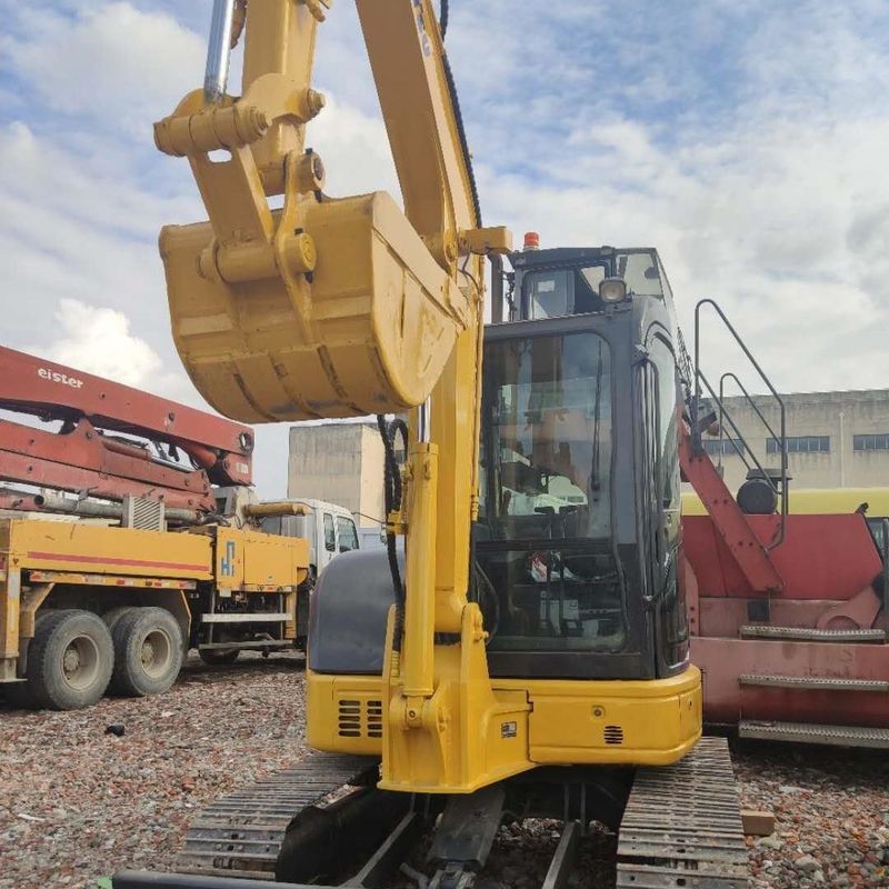 中古のコマツー掘削機 PC55 中古 5.5トン 小型ミニクローラー掘削機