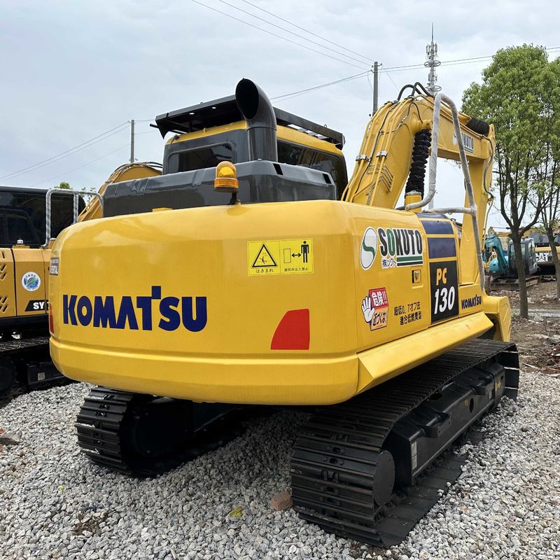 センドハンド コマツー 掘削機 PC130 中古 13トン 小型 クローラー 掘削機