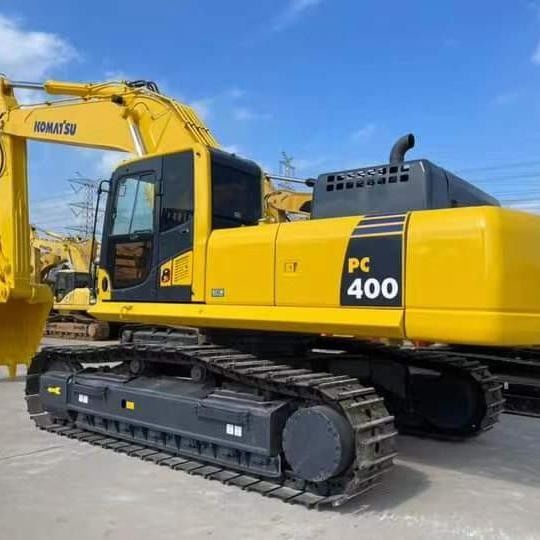 中古のコマツー・ディガー PC400-8 中古 40トンの大型クローラー掘削機