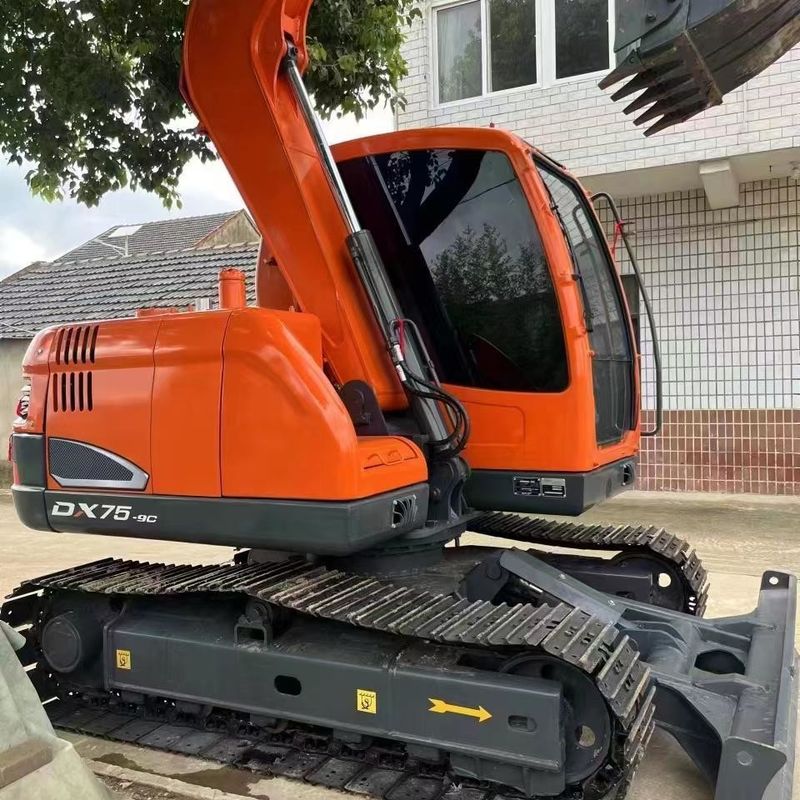 中古 ドーサン・ディガーDX75 中古 7.5トン 小型 ミニ クローラー 掘削機