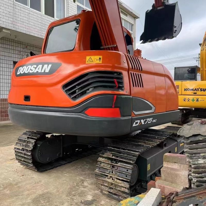 中古 ドーサン・ディガーDX75 中古 7.5トン 小型 ミニ クローラー 掘削機