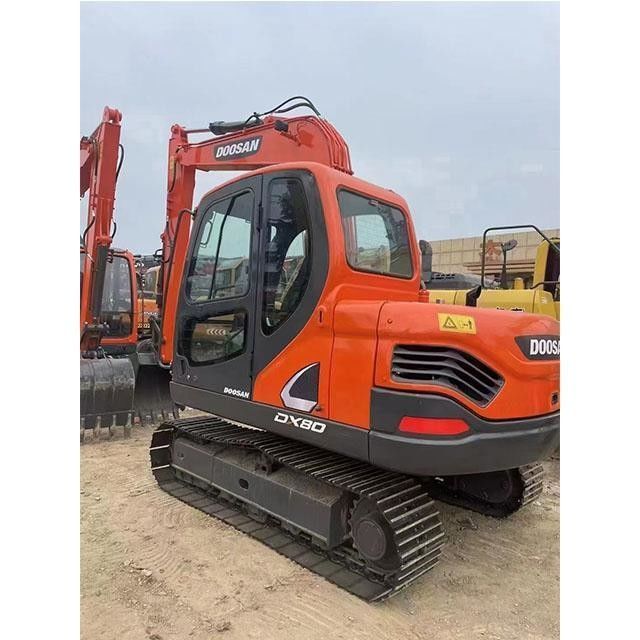 中古 ドーサン・ディガーDX80 中古 8トン小型型ミニクローラー掘削機