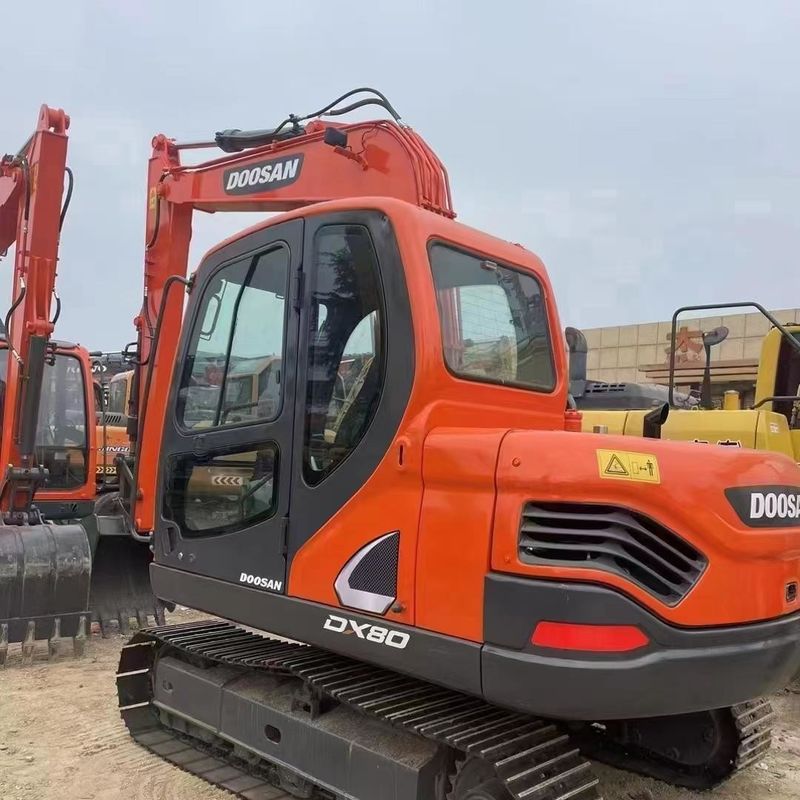 中古 ドーサン・ディガーDX80 中古 8トン小型型ミニクローラー掘削機
