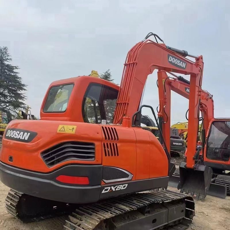 中古 ドーサン・ディガーDX80 中古 8トン小型型ミニクローラー掘削機