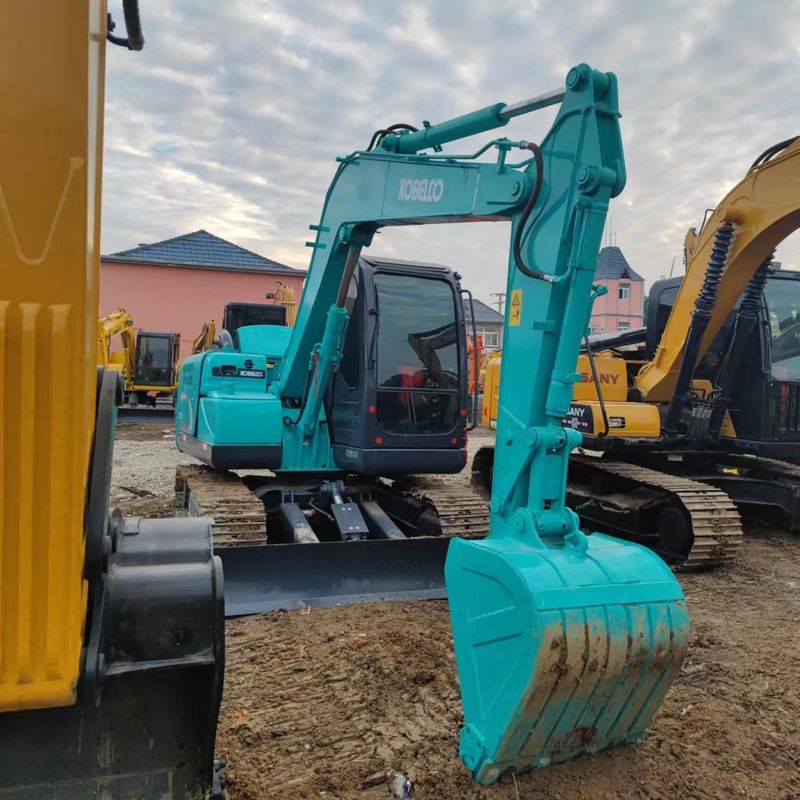中古のコベルコ・ディガー SK75 中古 7.5トン小型型ミニクローラー掘削機