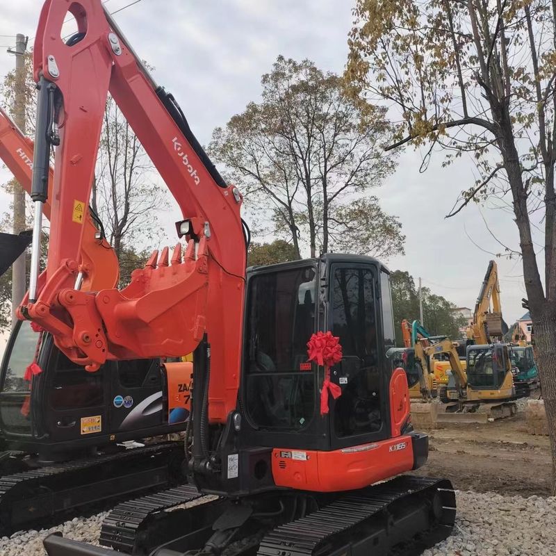 中古クボタ・ディガーKX165 中古 6.5トン小型型ミニクローラー掘削機
