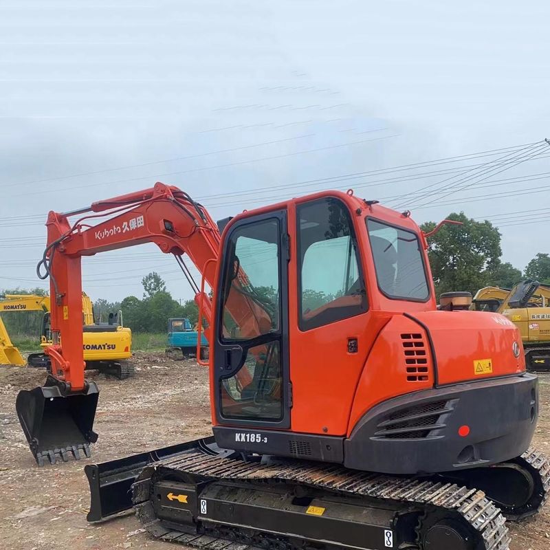 中古クボタ・ディガーKX185 中古 8.5トン小型型ミニクローラー掘削機