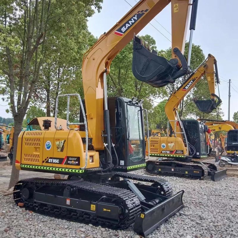 中古 SANY Digger SY95C 中古 9.5トン小型型ミニクローラー掘削機