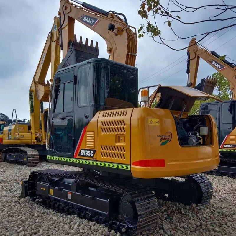 中古 SANY Digger SY95C 中古 9.5トン小型型ミニクローラー掘削機