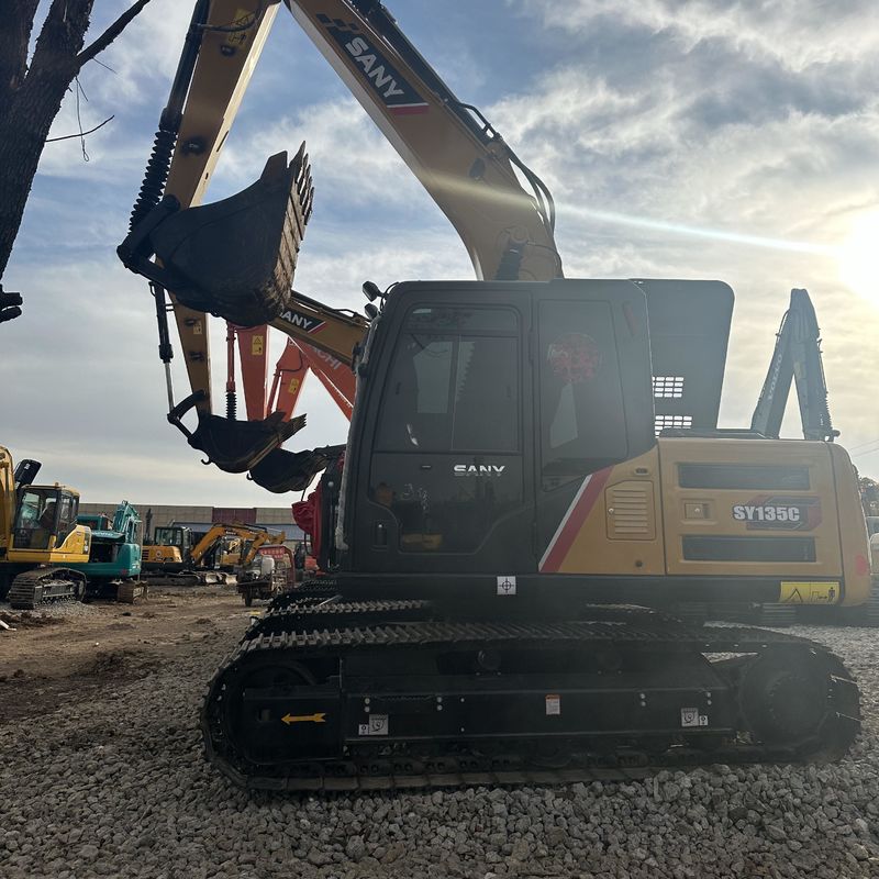 中古 SANY Digger SY135C 中古 13.5 小型ミニクローラー掘削機
