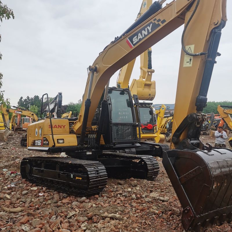 中古 SANY Digger SY155C 中古 15.5 小型クローラー掘削機