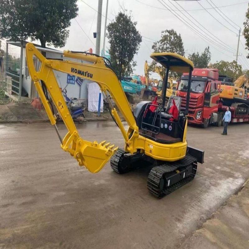 中古のコマツー掘削機 PC35 中古 3.5トン小型型ミニクローラー掘削機