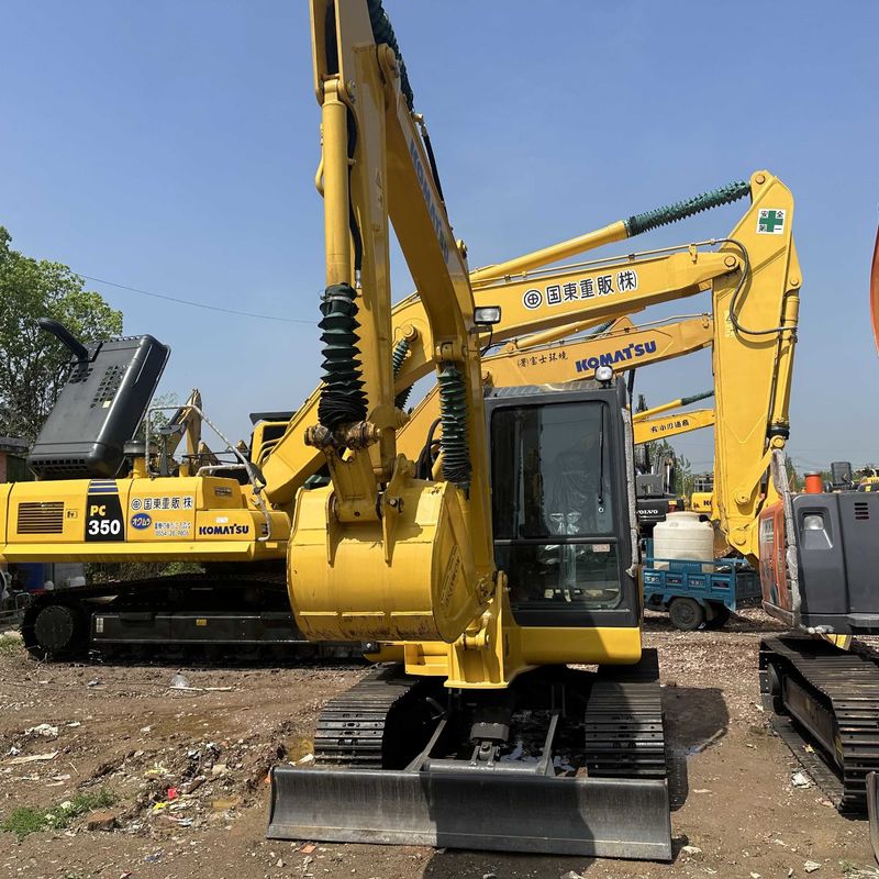 中古のコマツー掘削機 PC56-7 中古5.3トン 小型ミニクローラー掘削機