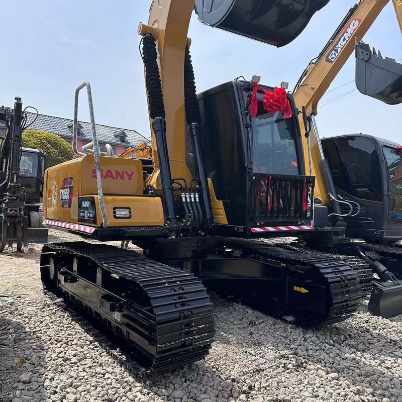 中型クローラー掘削機で使った SANY Digger SY155C 中古 15.5