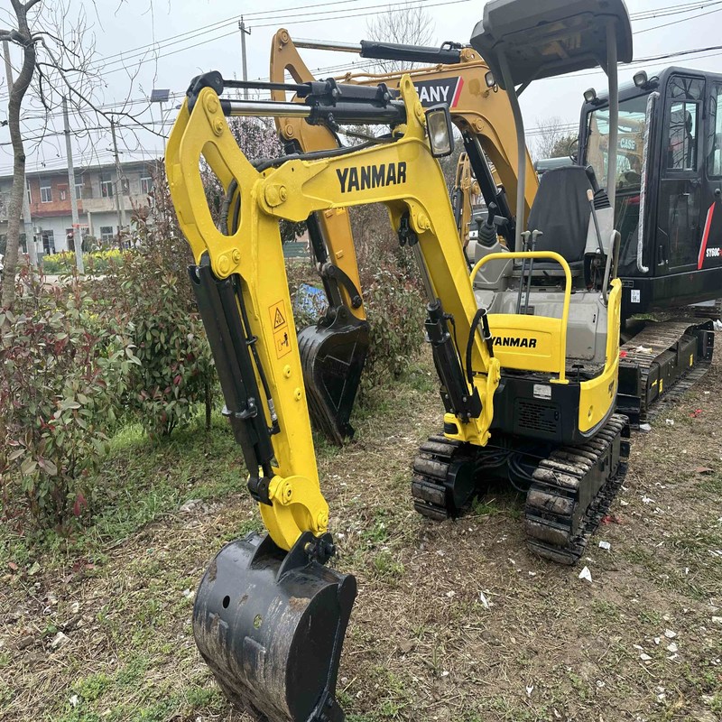 ミニ中古掘削機オリジナルヤンマー VIO17 機械トレーダー 1.7ton 10.1kw