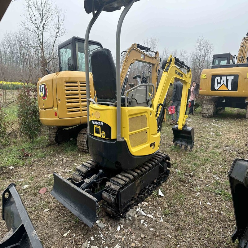 ミニ中古掘削機オリジナルヤンマー VIO17 機械トレーダー 1.7ton 10.1kw