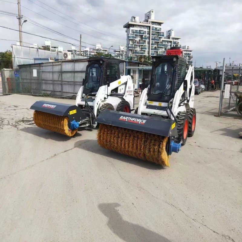 ボブ S16 は土を動かす 10.5km/h 36.4KW のためのスキッド ステア装置の積込み機を使用しました