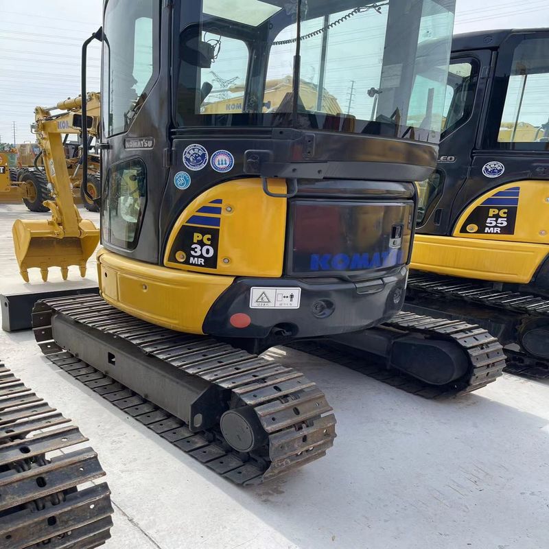 中古のコマツー掘削機 PC30MR 中古3トン小型型ミニクローラー掘削機