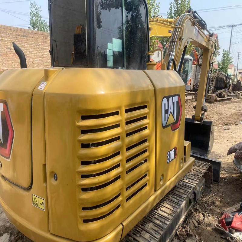 中古 CAT 306E 6 トン クローラー 中古掘削機 34.7kw 0.25m3 バケット付き