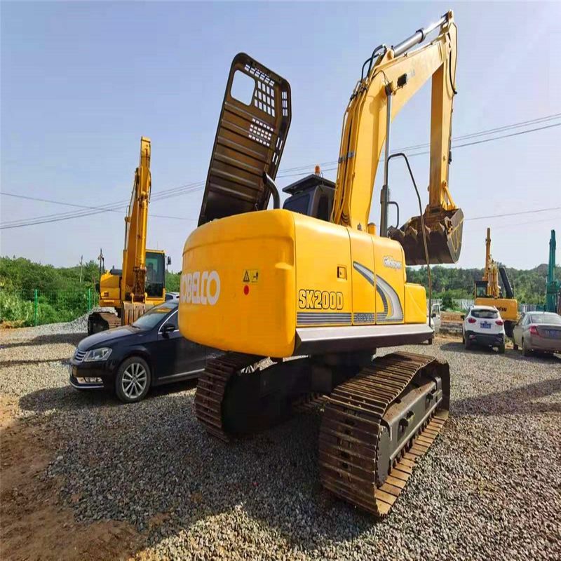 中古 コベルコ・ディガー SK200-8 中古 20トンの大型クローラー掘削機