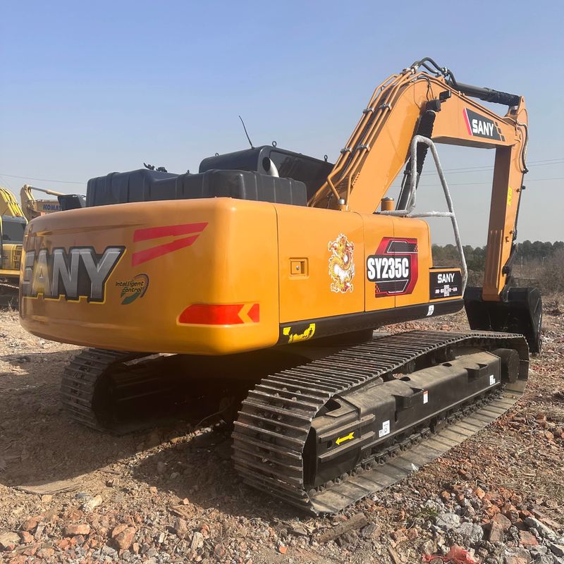 中型クローラー掘削機で使った SANY Digger SY235C 中古 23.5