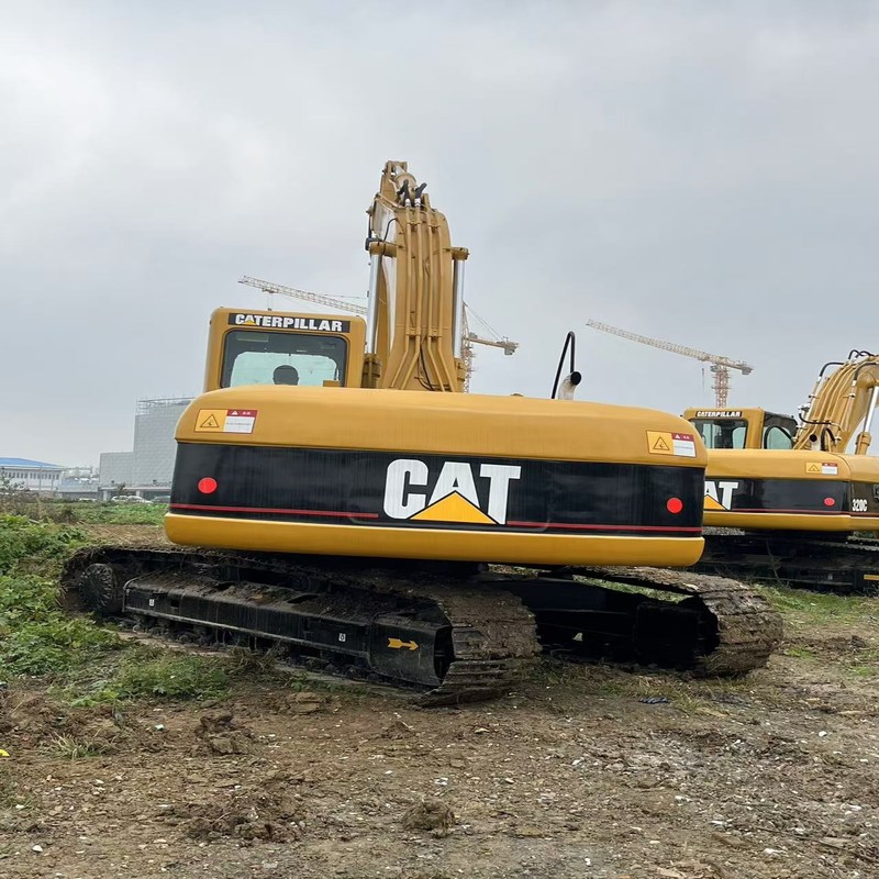 中古 掘削機 CAT 320C 中古 20トン クローラー 掘削機 110kw 0.8m3 バケツ