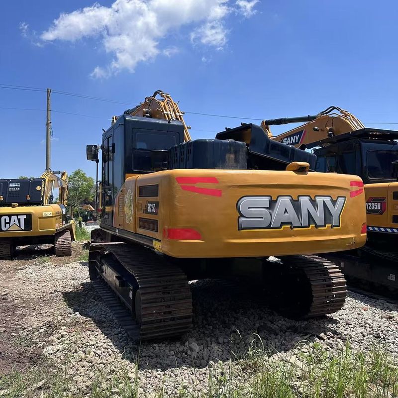 中型クローラー掘削機で使った SANY Digger SY215C 中古 21.5