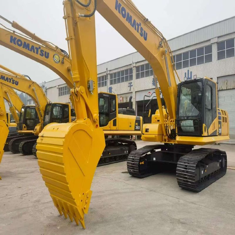 中古のコマツー掘削機 PC210 中古 21トン型 クローラー掘削機