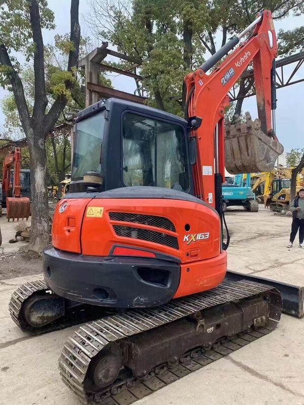 中古クボタ・ディガーKX163 中古 5.5トン小型型ミニクローラー掘削機 35.5kw