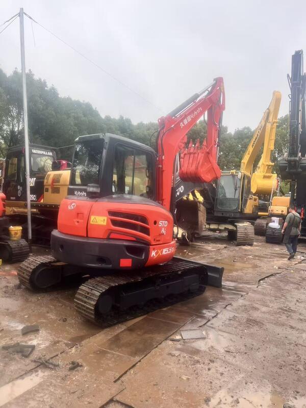 中古 クボタ 掘削機 KX163 5.5トン 小型 ミニ クローラー 掘削機 35.5kw 0.19m3 バケツ