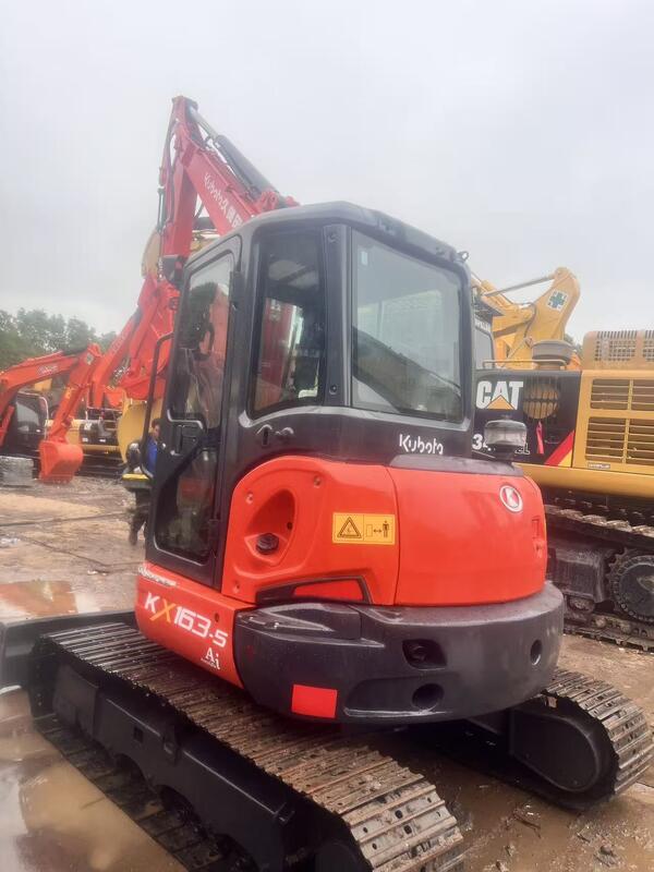 中古 クボタ 掘削機 KX163 5.5トン 小型 ミニ クローラー 掘削機 35.5kw 0.19m3 バケツ